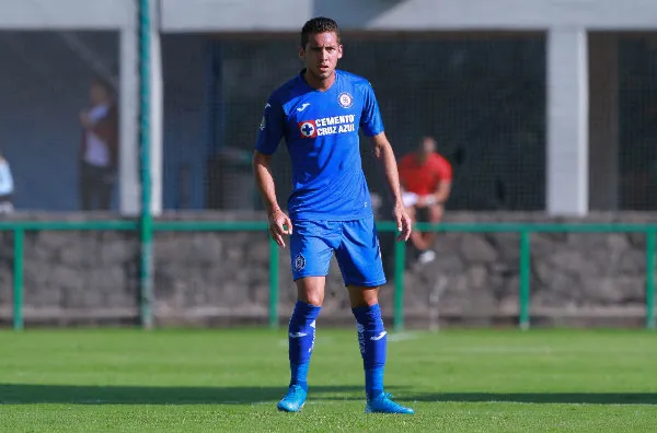 IMAGO7 Salas en acción durante un encuentro con la Sub 20