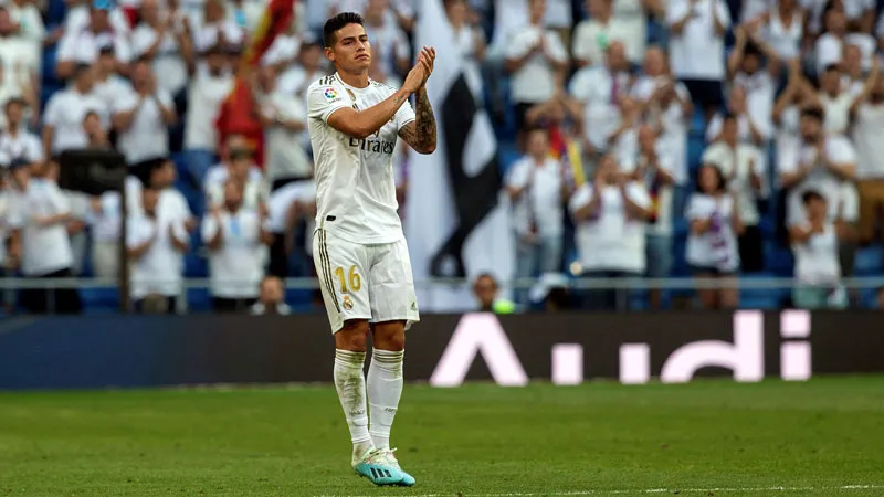 James agradece a la afición merengue por el apoyo