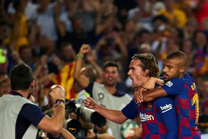 Griezmann tras victoria del Barcelona