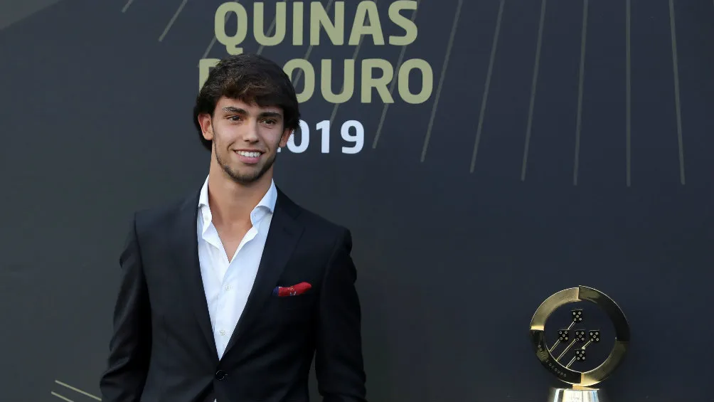 EFE Joao Félix en la gala de los premios a mejor jugador de Portugal