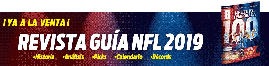 ¡Ya está a la venta la revista de la NFL!