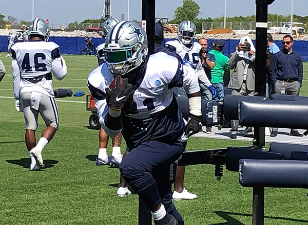 Ezekiel Elliott, en entrenamiento de Dallas