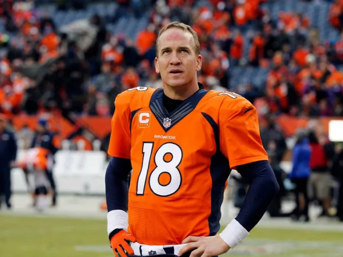AP Manning, en un partido de Broncos