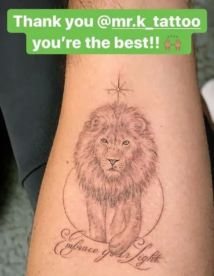 INSTAGRAM @CH14_ Nuevo tatuaje de Javier Hernández