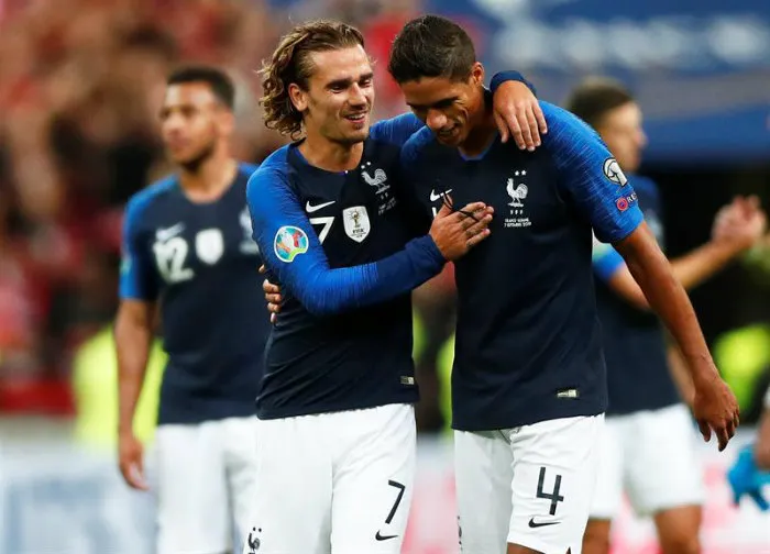 Griezmann y Varane