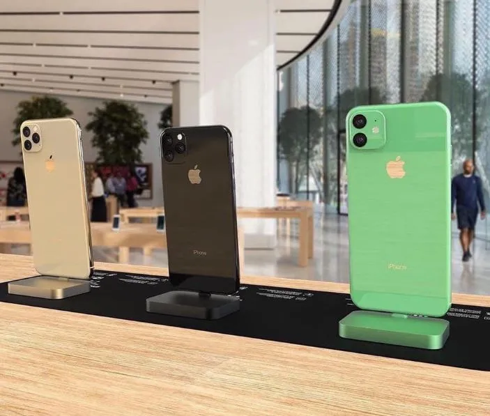 TWITTER @TECHMATE01 Posible diseño del iPhone 11