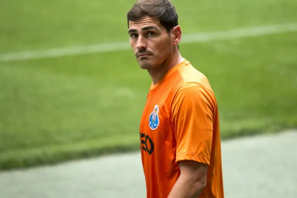 IMAGO7 Casillas durante un entrenamiento con Porto