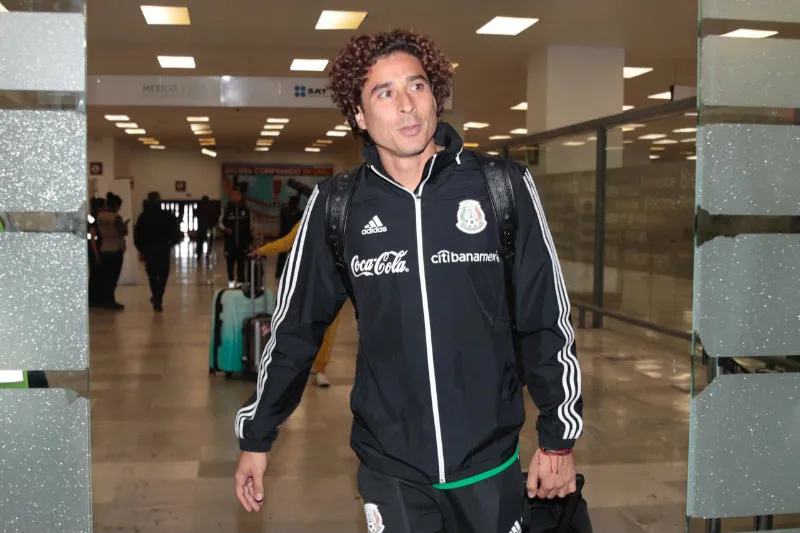 DANIEL GÁMEZ Memo Ochoa a su llega a la CDMX