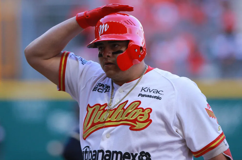 IMAGO7 Japhet Amador, en un juego con los Diablos Rojos
