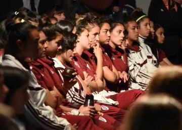 Jugadoras de River, en presentación de Liga femenil