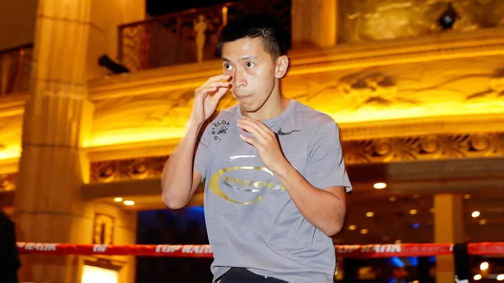 AP El Vaquero durante una práctica en las Vegas