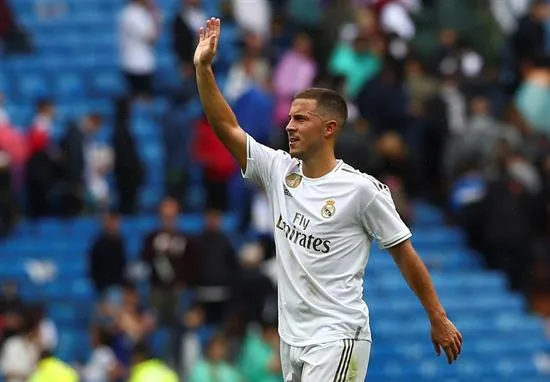 EFE Hazard ofrece disculpa en juego del Real Madrid