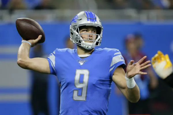 Matthew Stafford, quarterback de los Detroit Lions