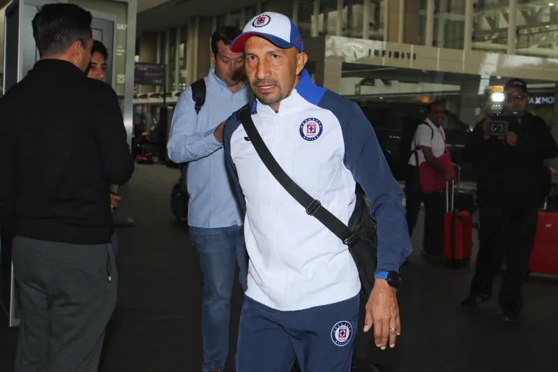 Conejo Pérez a su llegada al Aeropuerto