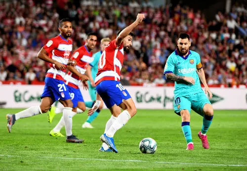 EFE Messi durante el partido vs Granada