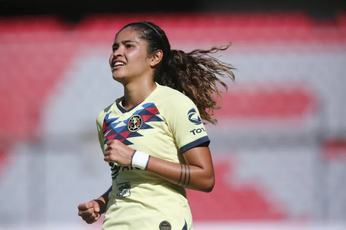 IMAGO7 Daniela Espinosa, en un partido del América