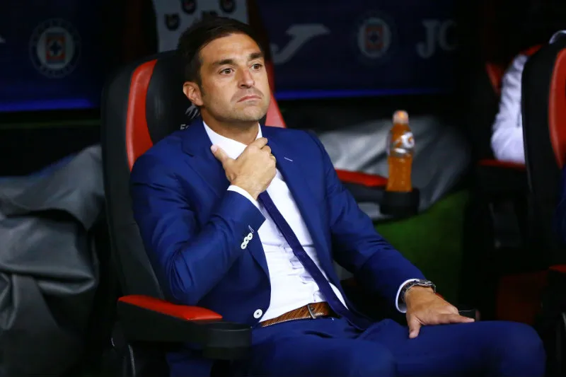 Diego Alonso, en un juego de Rayados de Monterrey