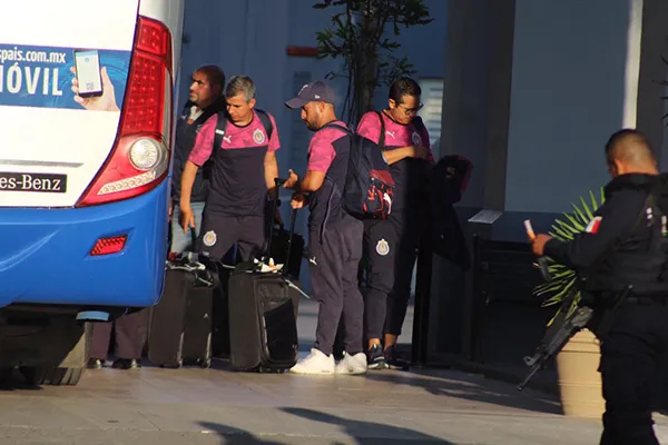 DANIEL VÁZQUEZ La concentración de Chivas en Ciudad Victoria