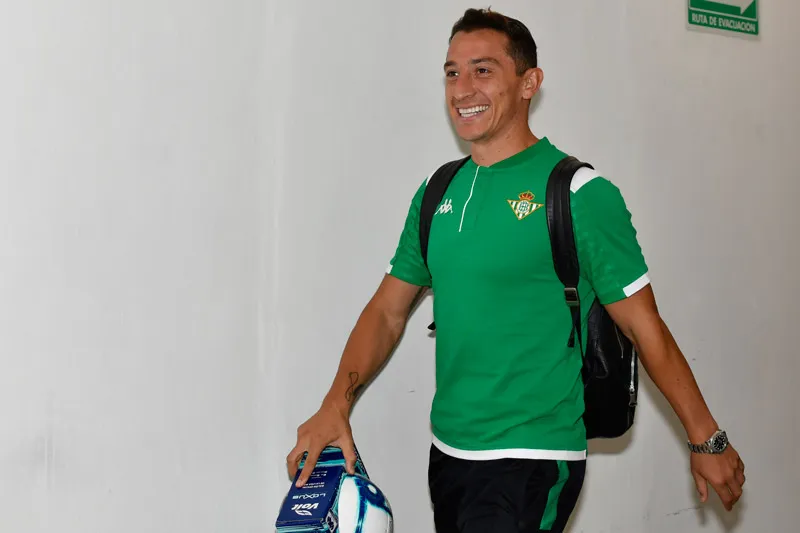 Andrés Guardado, previo a un duelo con el Betis