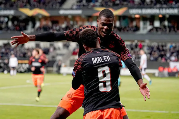TWITTER @PSV Malen, en un partido de Europa League