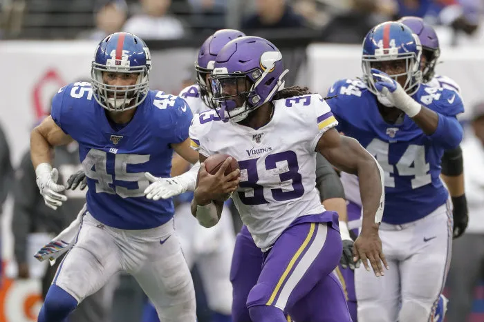 AP Dalvin Cook, durante el partido ante Giants