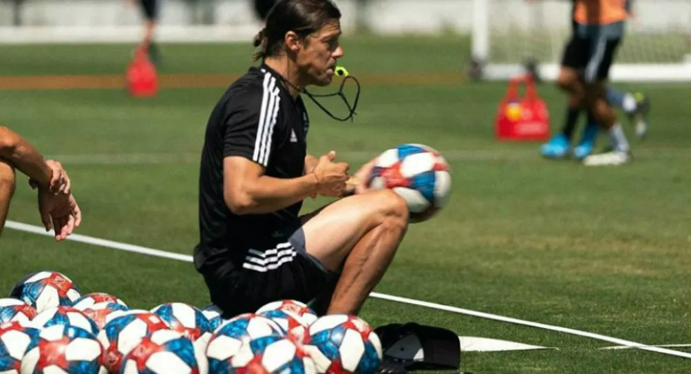 FACEBOOK: SAN JOS EARTHQUAKES Almeyda durante un entrenamiento