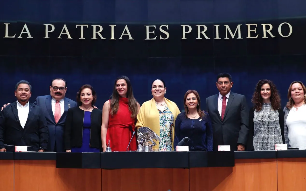 Ana Guevara y los legisladores