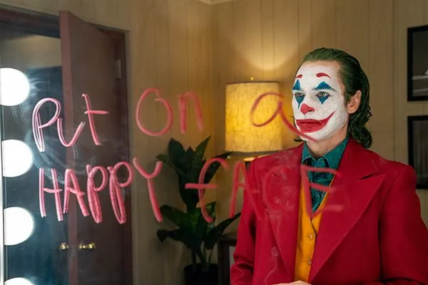 Otra de las imágenes que dejó la película del Joker