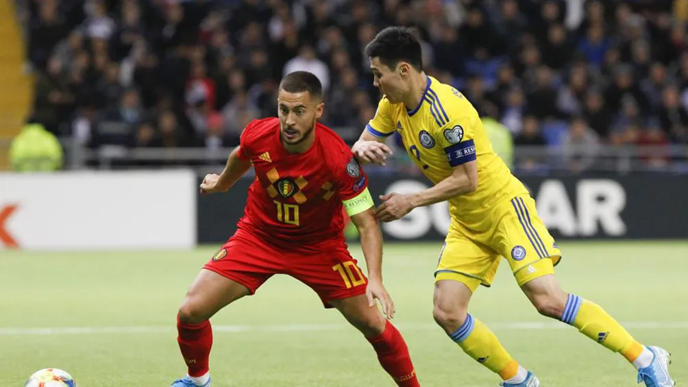 AP Hazard en el juego ante Kazajistán