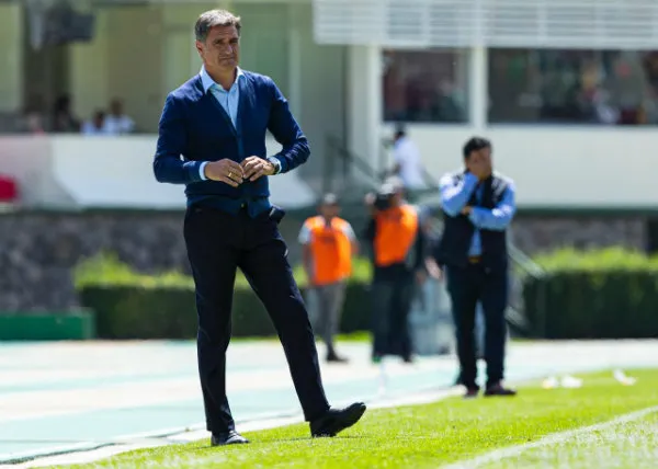 MIGUEL PONTÓN Míchel durante un juego de Pumas