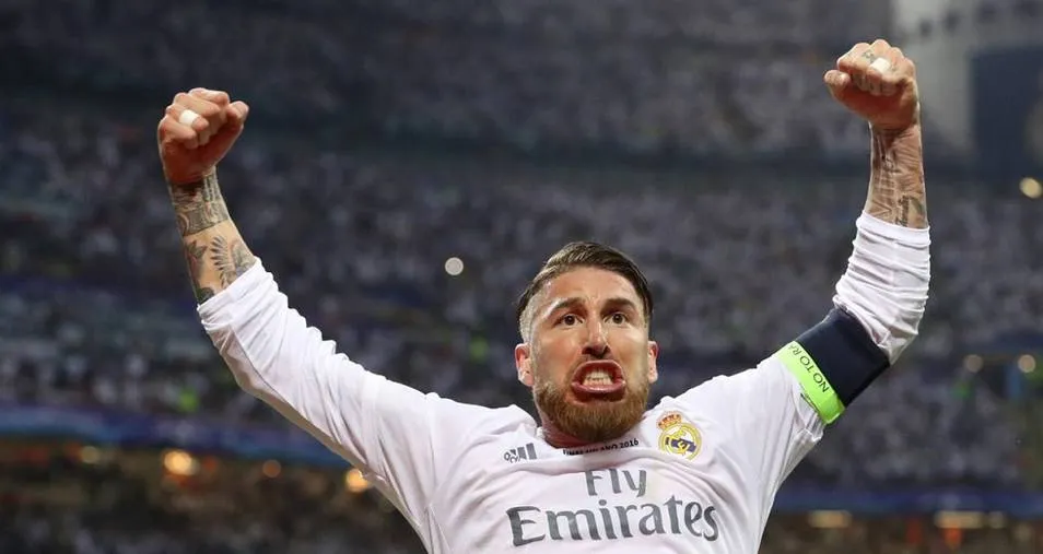 Sergio festeja un triunfo de los Merengues