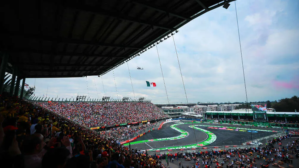La pista del Autódromo Hermanos Rodríguez