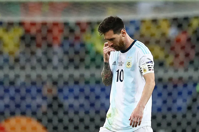 MEXSPORT Leo Messi tras ser eliminado de la Copa América por Brasil