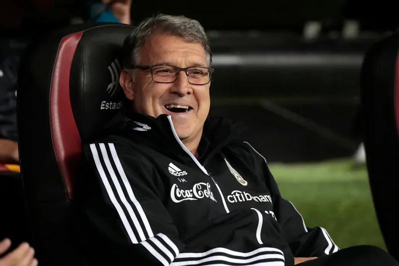 DANIEL GÁMEZ Martino sonríe en el México vs Panamá