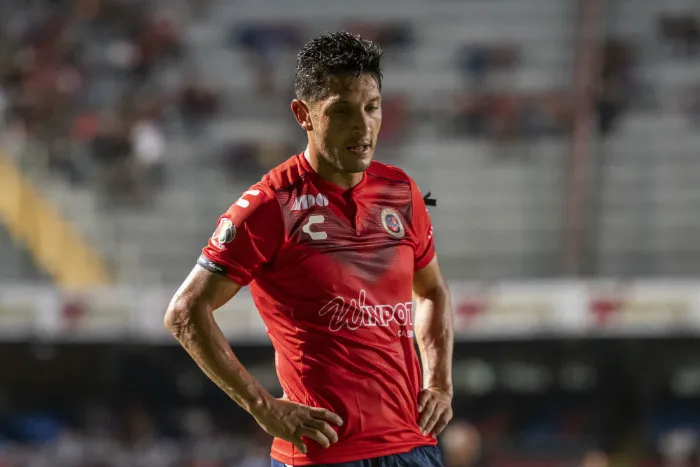 Ángel Reyna, en un partido de Veracruz