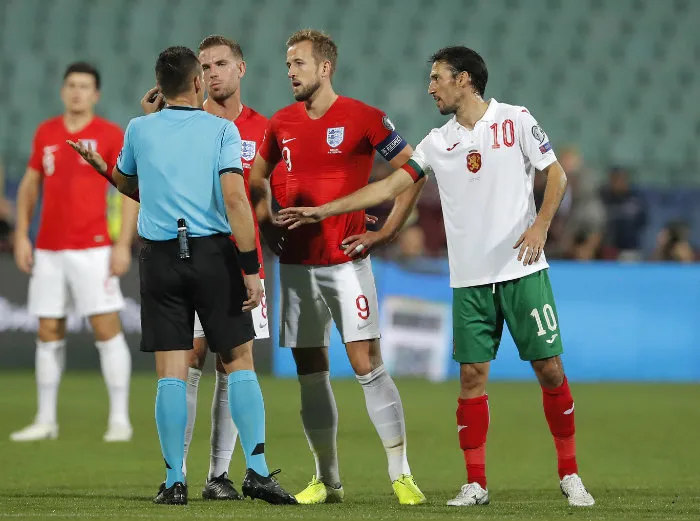 AP Kane, durante el partido ante Bulgaria