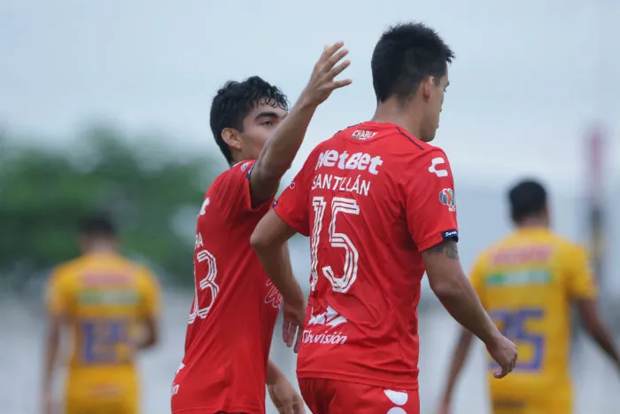 Santillán, durante el partido ante Tigres