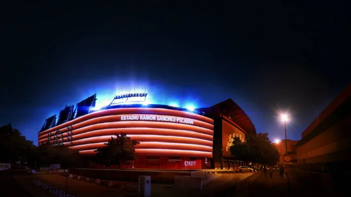 FACEBOOK SEVILLA FC Vista del Ramón Sánchez Pizjuán
