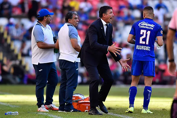 IMAGO7 Siboldi, en el partido ante Morelia