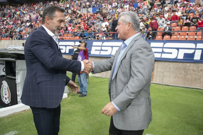 MEXSPORT Matosas y Vucetich se saludan en el Alfonso Lastras