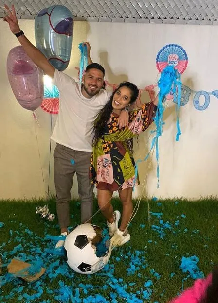 INSTAGRAM @BRUNO_VALDEZ Bruno Valdez junto a su pareja