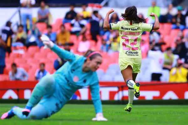 IMAGO7 Villanueva celebrando una de sus anotaciones ante Necaxa