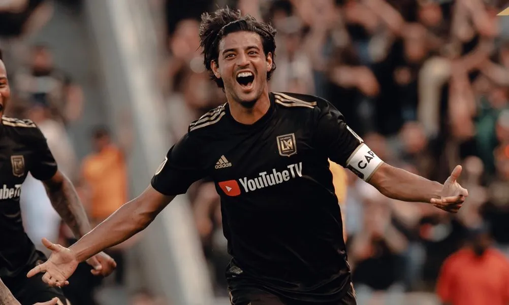 FACEBOOK LOS ANGELES FOOTBALL CLUB Vela, en festejo de gol