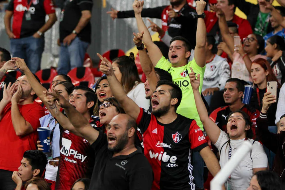 IMAGO7 Afición del Atlas 'lanza' el famoso grito homofóbico