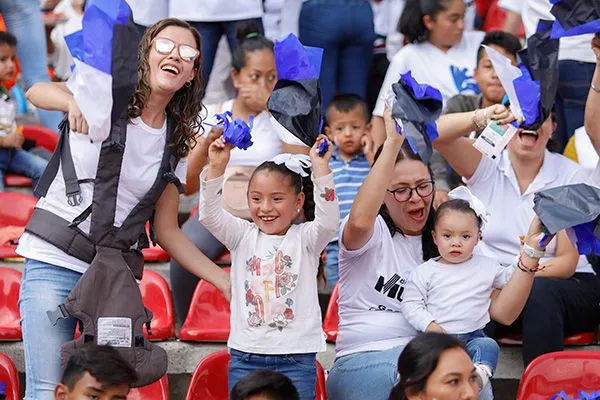 Parte del ambiente que se vivió en La Corregidora