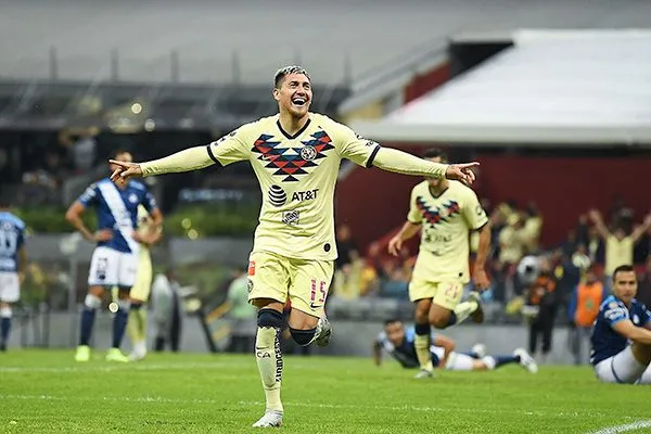 La celebración del tanto de Nico Castillo