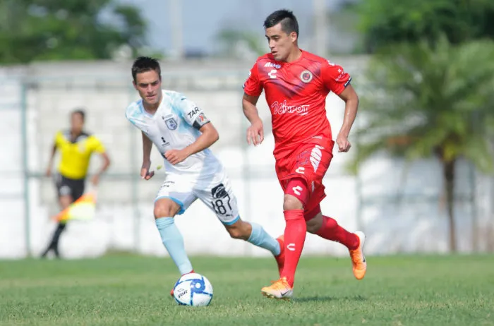 IMAGO7 Santillán, en un partido de Veracruz