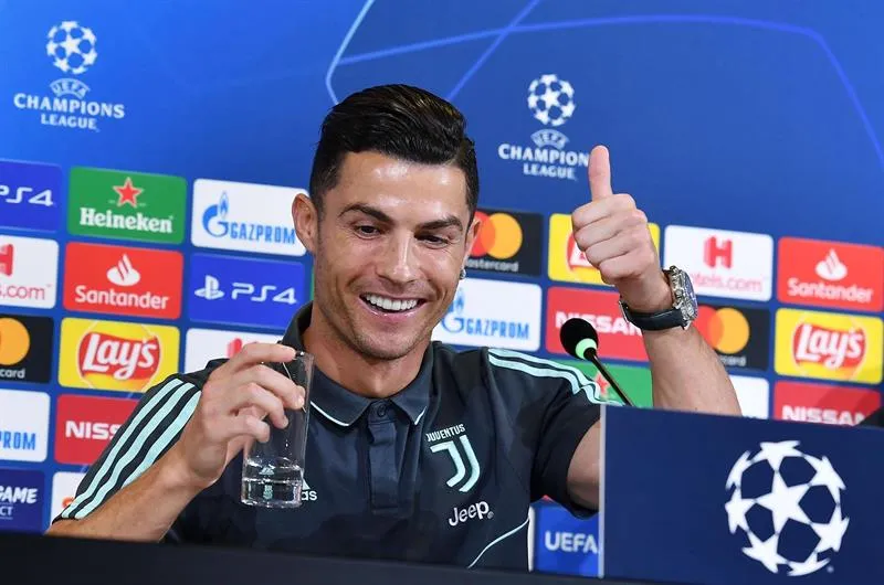Cristiano Ronaldo, en conferencia de prensa