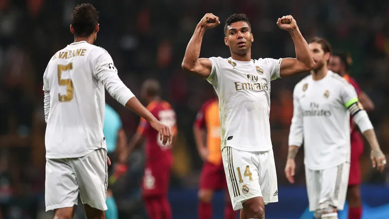 EFE Casemiro, en un partido de Champions con el Real Madrid