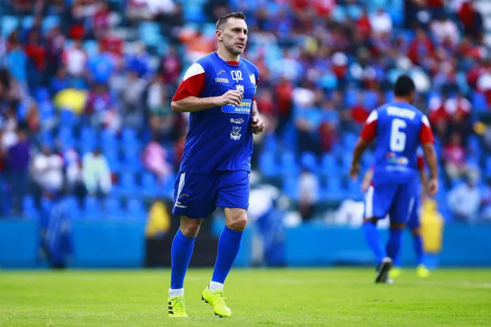 IMAGO7 Giménez, en un partido de Leyendas